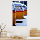 Maltese bussen poster (Keuken)