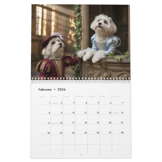 Maltese Calendar Kalender (Feb 2026)