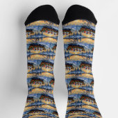 Maltese Christmas Boat Holiday Sokken (Top)