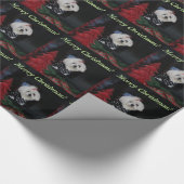 Maltese Christmas Cadeaupapier (Hoek)