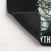 Maltese Christmas I'm Fine Everything Is Fine  Muismat (Hoek)