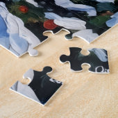 Maltese Christmas Lighthouse Holiday Legpuzzel (Zijkant)