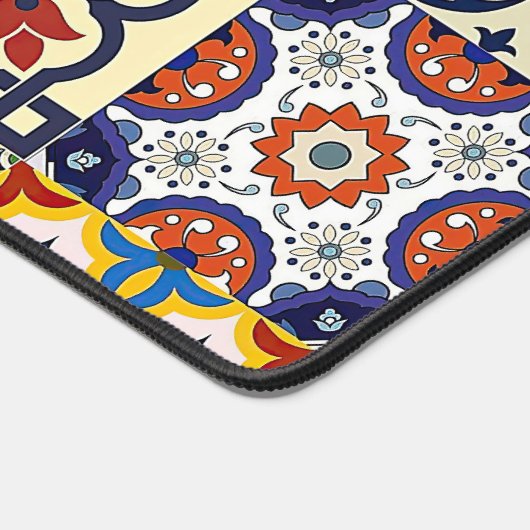 Maltese Classic Tegels Patroon van Malta Desk Mat (Hoek)