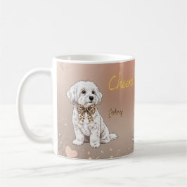 Maltese couple pet mug koffiemok