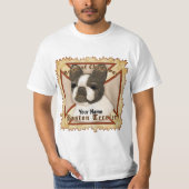 Maltese Cross Boston Terrier T-shirt (Voorkant)