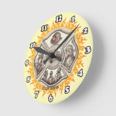 Maltese Cross Brandweerman klok (Hoek)