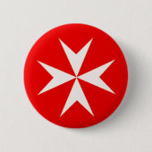 MALTESE CROSS BUTTON (Voorkant)