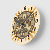 Maltese Cross EMT-klok Ronde Klok (Hoek)