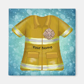 Maltese Cross  Firefighter  Magneet (Voorkant)