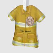 Maltese Cross Firefighter ornament (voorkant)