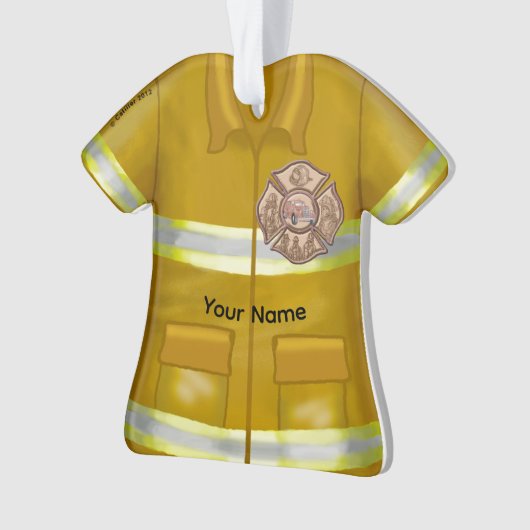 Maltese Cross  Firefighter ornament  (voorkant)