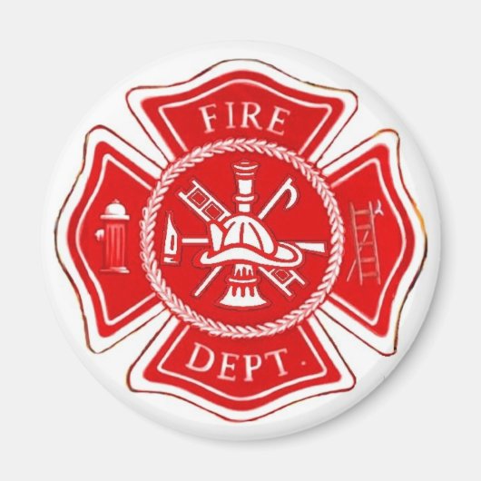 MALTESE CROSS MAGNEET (Voorkant)