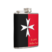 Maltese Cross & Malta mode / St. John's Heupfles (Rechts)