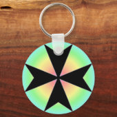 MALTESE CROSS SLEUTELHANGER (Voorkant)