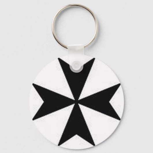 MALTESE CROSS SLEUTELHANGER (Voorkant)