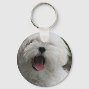 Maltese Dog Sleutelhanger