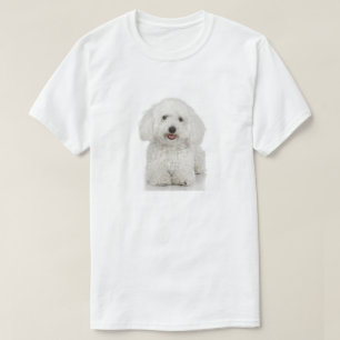 Maltese Dog White T-shirt