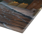 Maltese Dogs Christmas Snow Holiday Snijplank (Hoek)