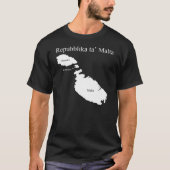 Maltese eilanden t-shirt (Voorkant)