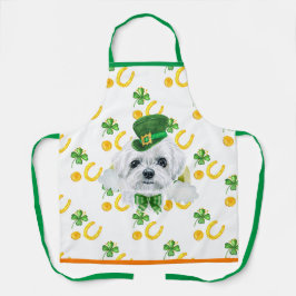 Maltese feestdag thuisdeeg St Patricks Day Dog Schort