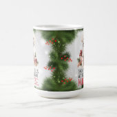 Maltese Funny Dog Pun Christmas Coffee Mok (Center)