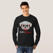 Maltese Grandma Headband Glasses T-shirt (Voorkant volledig)