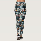 Maltese Halloween Spooky Leggings (Achterkant)