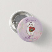 Maltese harmam ronde button 3,2 cm (Voorkant /achterkant)