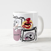 Maltese hearts  grote koffiekop (Voorkant rechts)