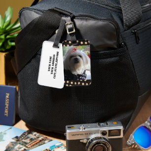 Maltese Hond Bagage Label