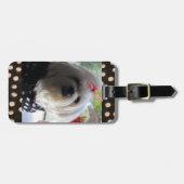 Maltese Hond Bagage Label (Voorkant horizontaal)