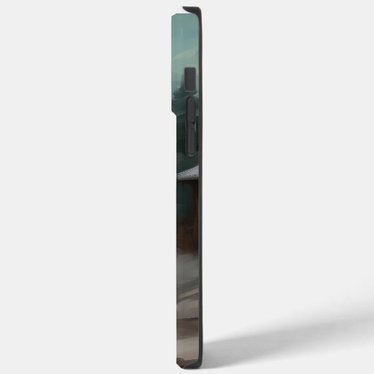 Maltese Hond in Sneeuw Kerstmis Case-Mate iPhone Case (Achterkant / Links)