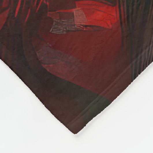 Maltese Hond in Sneeuw Kerstmis Fleece Deken (Hoek)