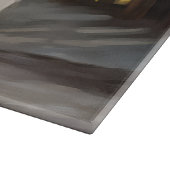 Maltese Hond in Sneeuw Kerstmis Snijplank (Hoek)