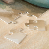 Maltese Hond met Paaseieren Vakantie Legpuzzel (Zijkant)