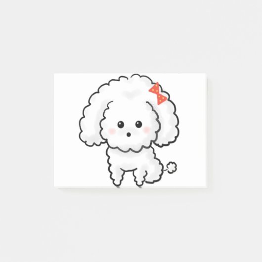 Maltese hond post-it® notes (Voorkant)