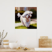 Maltese hond poster (Keuken)