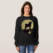 Maltese hond Retro 6 Trui (Voorkant volledig)