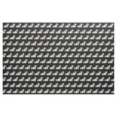 Maltese Hond Silhouet Huisdier Stof (Fat Quarter)