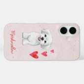 Maltese hond Speelgoed Breed Case-Mate iPhone Case (Achterkant (horizontaal))