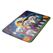 Maltese honden pompoen Halloween grappig Badmat (Gekanteld)