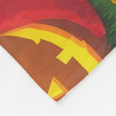 Maltese honden pompoen Halloween grappig Fleece Deken (Hoek)