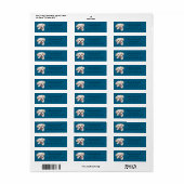 Maltese Hondenras Pet Lovers Etiket (Full Sheet)