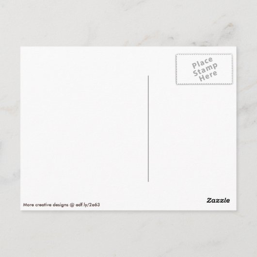 Maltese Kaart van Dog Drawing Post (Achterkant)