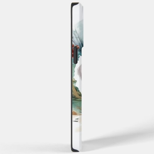 Maltese Kerstkrans feestelijke pup Case-Mate iPhone Case (Achterkant / Rechts)