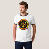 Maltese kruis t-shirt (Voorkant volledig)