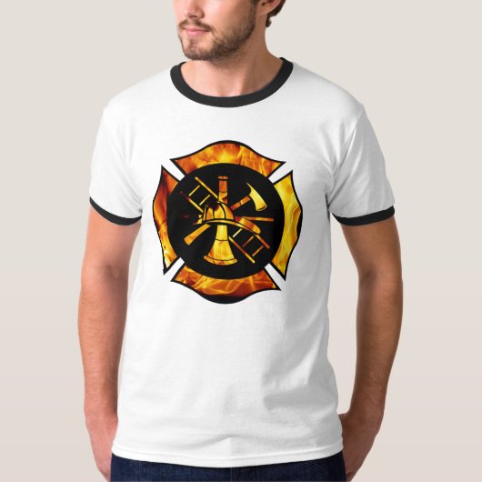 Maltese kruis t-shirt (Voorkant)
