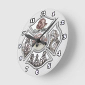 Maltese kruisbrandweerman ronde klok (Hoek)