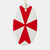 maltese kruising keramisch ornament (Rechts)