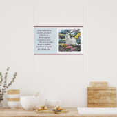 Maltese kunst waar liefde groeit poster (Keuken)
